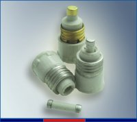 Изоляторы фарфоровые для осветительной арматуры и низковольтных предохранителей